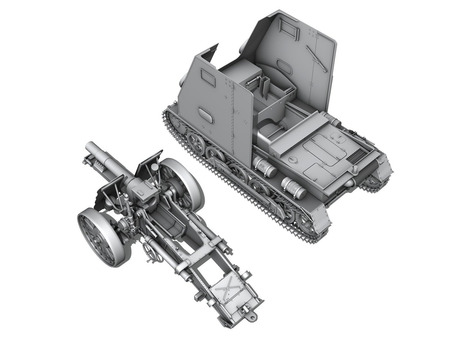 Сау бизон. Штурмпанцер 1 Бизон. Sturmpanzer 1 3d model. Sturmpanzer 3. SD KFZ 101.