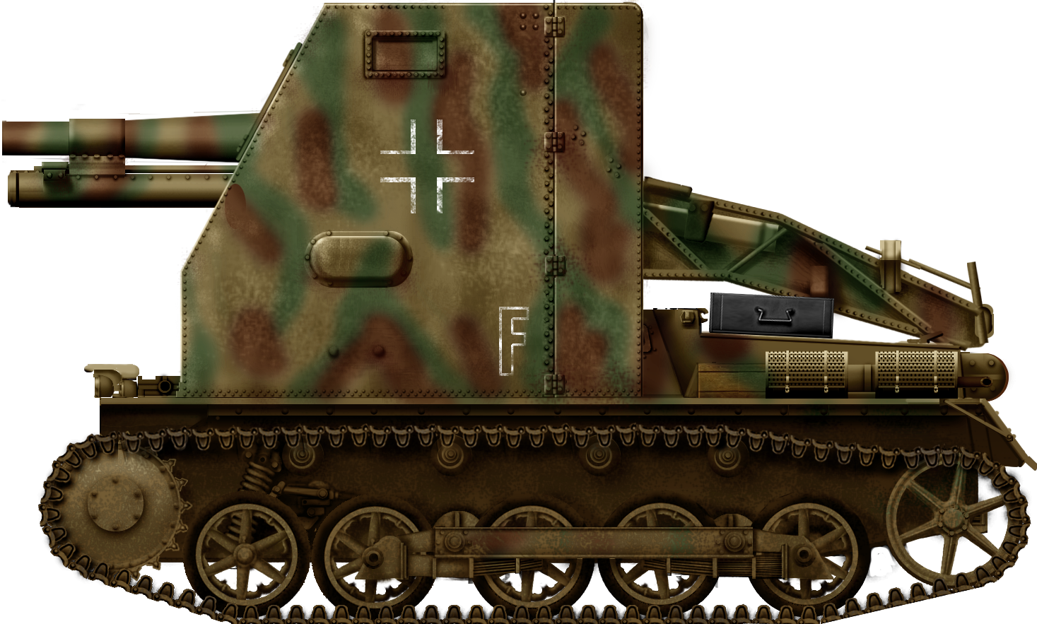 Сау бизон. Sig 33 танк. Танк Sturmpanzer 1 Bison. САУ Bison 1. САУ 15 cm sig33.