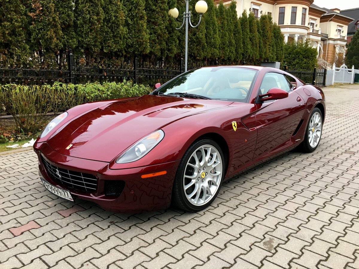 Автомобиль Ferrari 599 GTB Fiorano цвет