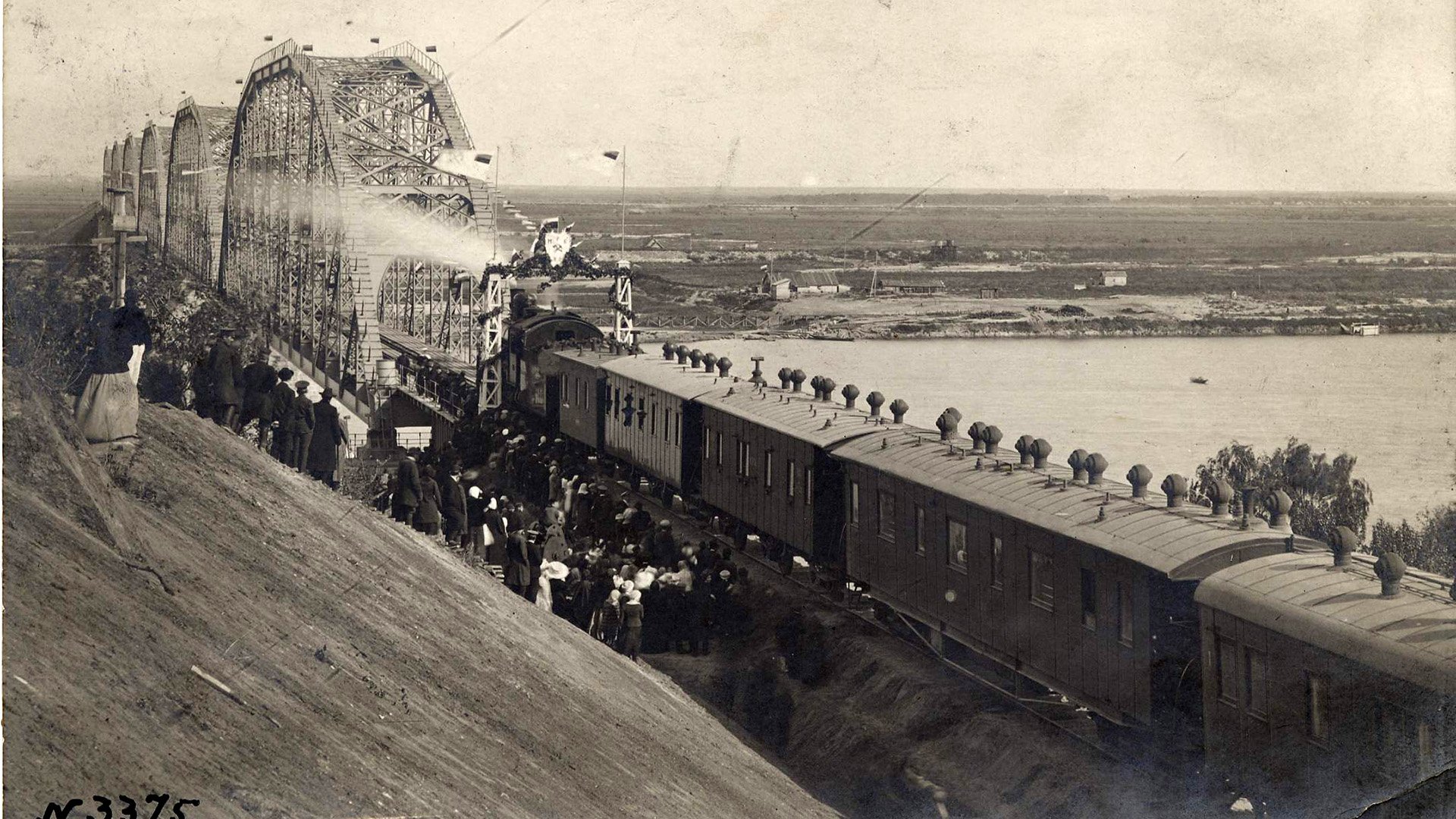 Век 57. Двухэтажный вагон 1905 год Российская Империя.