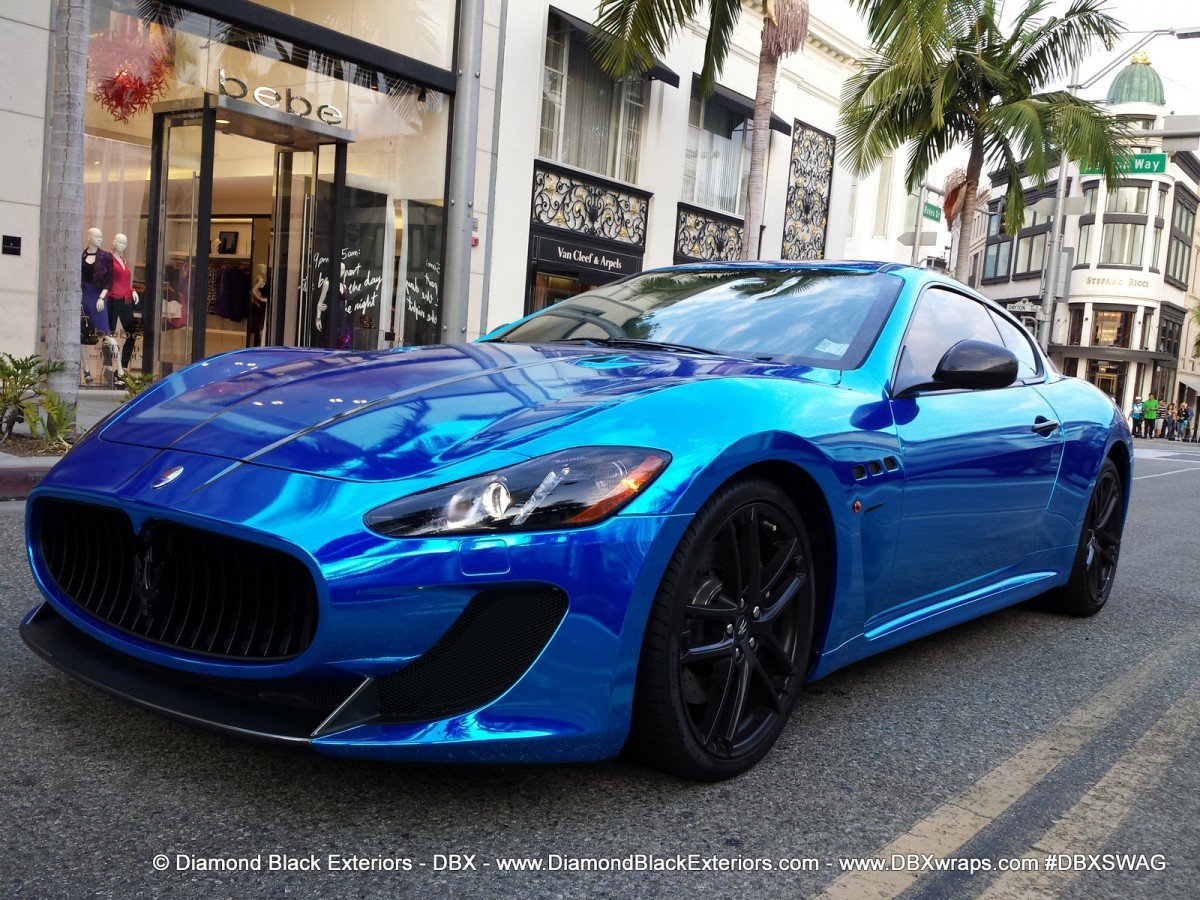 Включи голубой. Мазерати синий. Maserati GRANTURISMO синий. Мазерати Vinyl. Maserati GRANTURISMO Chrome.