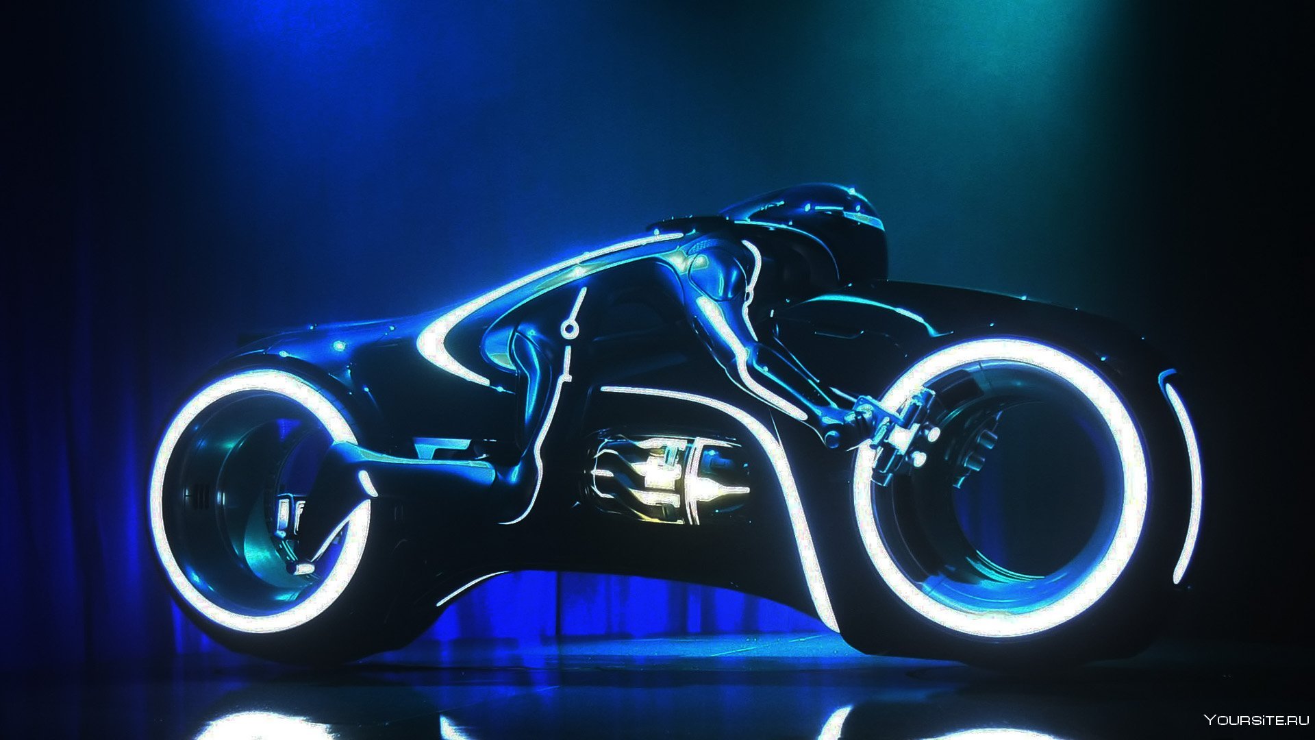 РњРѕС‚РѕС†РёРєР» tron Light Cycle 80s