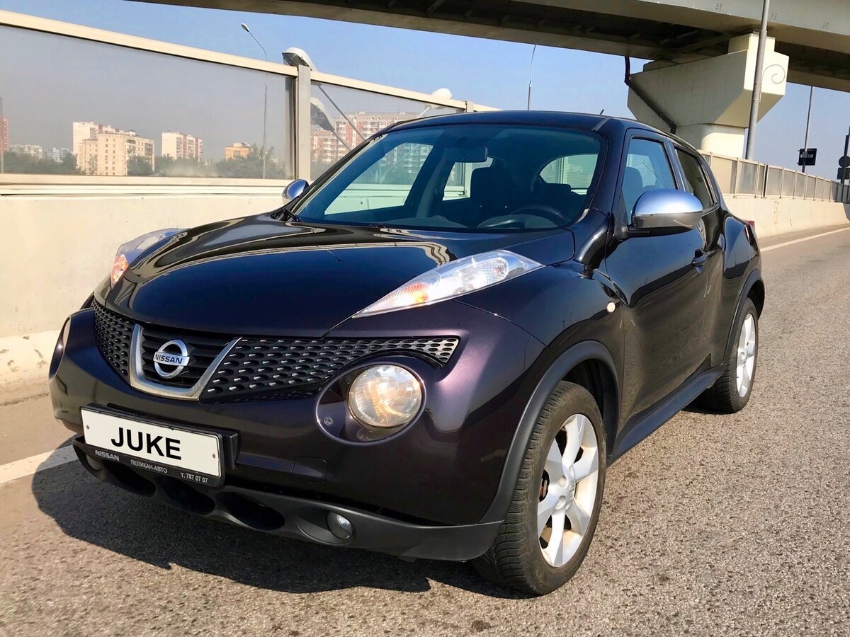 Nissan Juke фиолетовый