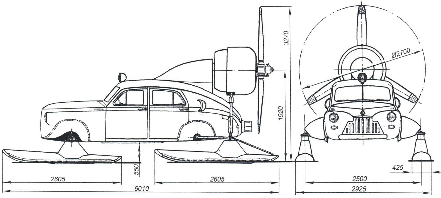 Газ м20 чертежи