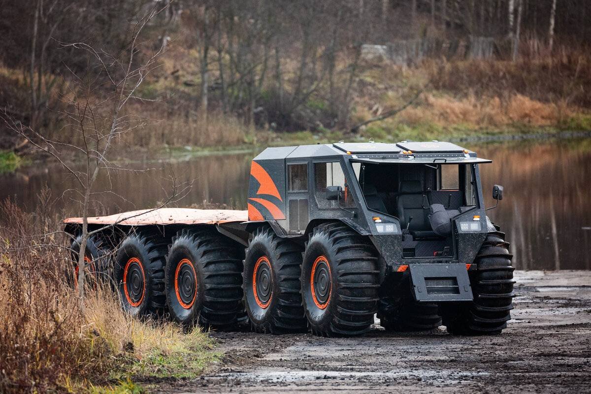 Снегоболотоход медведь м5