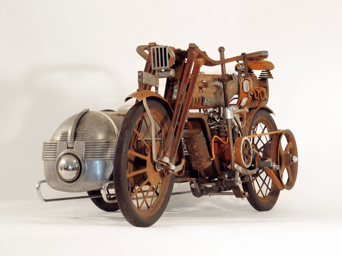 Steampunk Harley Davidson