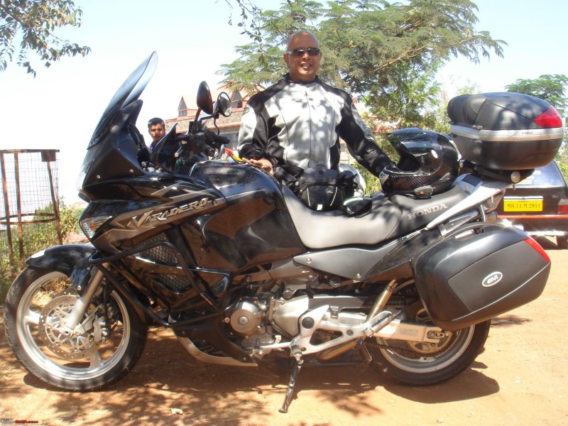 Honda Varadero 1000 на бездорожье