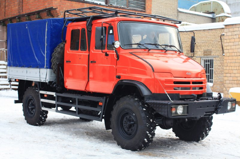 КАМАЗ 43118 двухрядная кабина