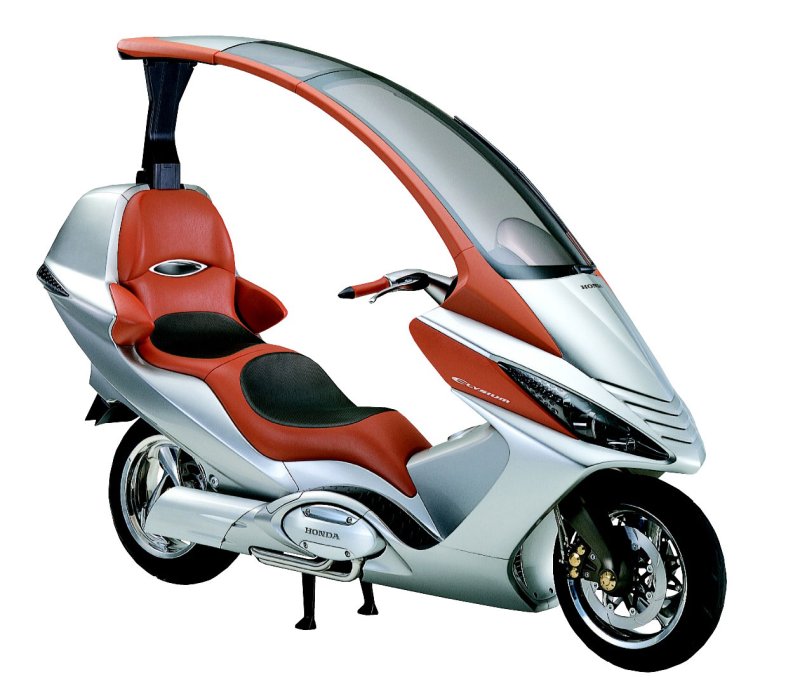 Honda Scooter с крышей