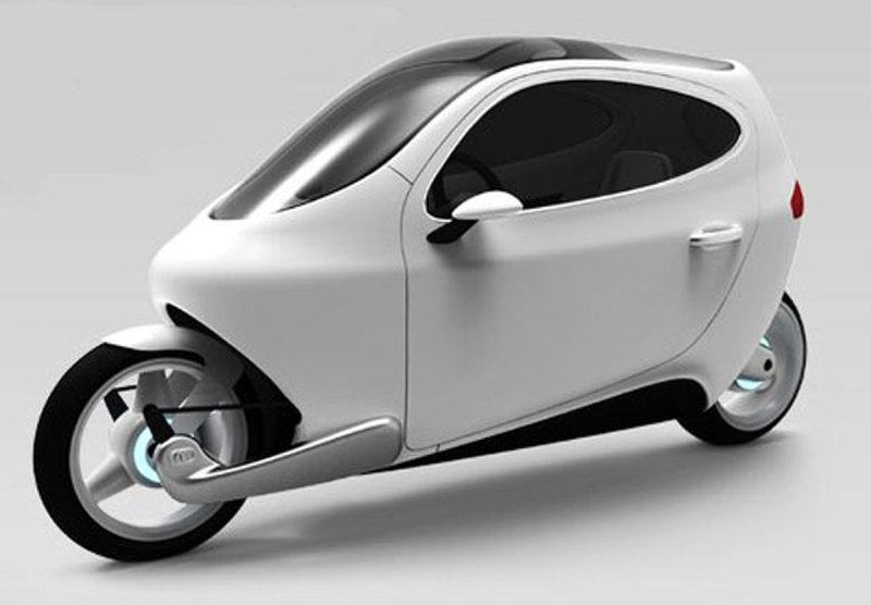 Lit Motors c-1 двухколесный автомобиль