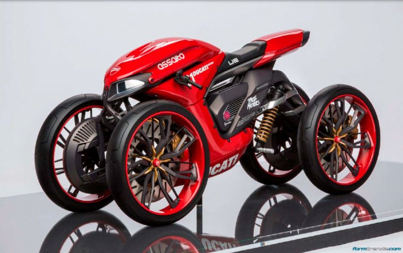 Четырёхколёсный мотоцикл Ducati
