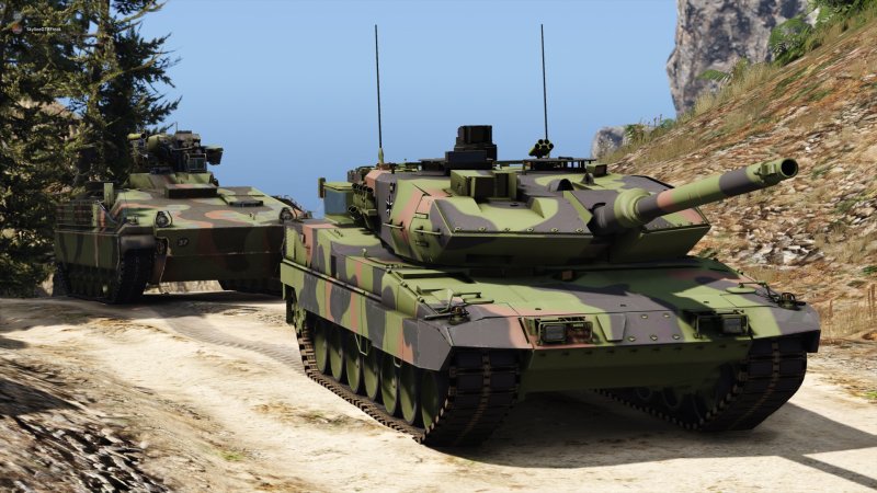 MBT Leopard 2a7