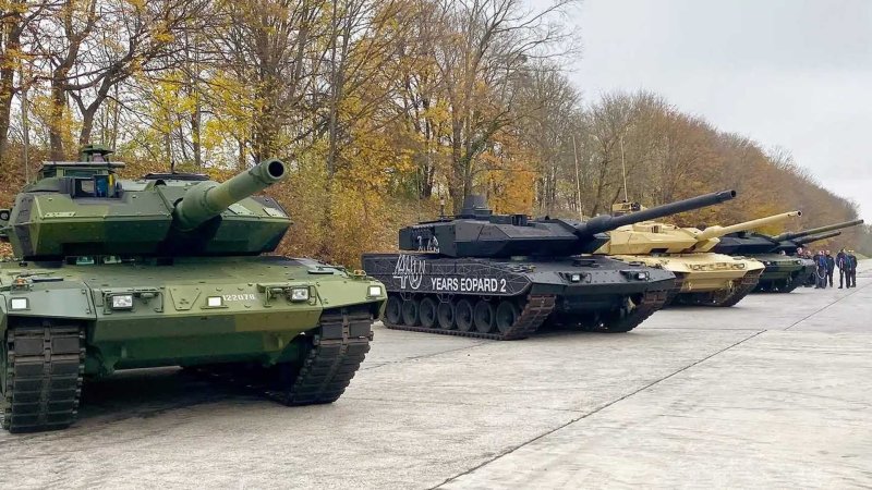 Немецкий танк Leopard 2a7