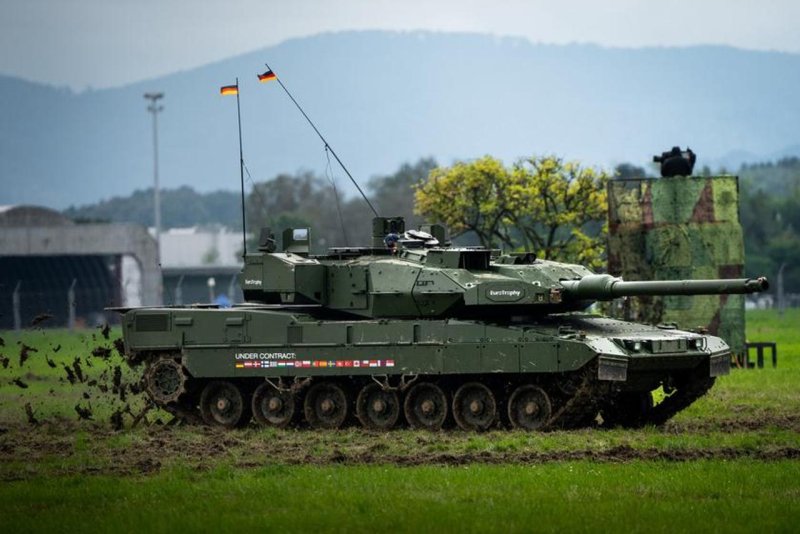 Танк Leopard 2a7+
