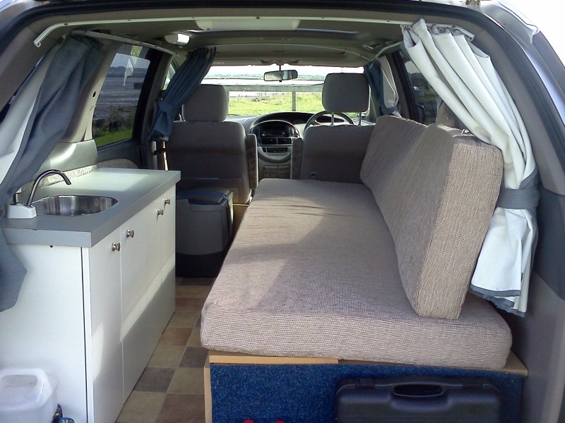 Mercedes Sprinter Camper van Interior