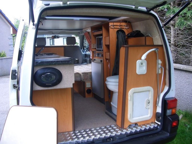 VW t5 Doubleback Camper