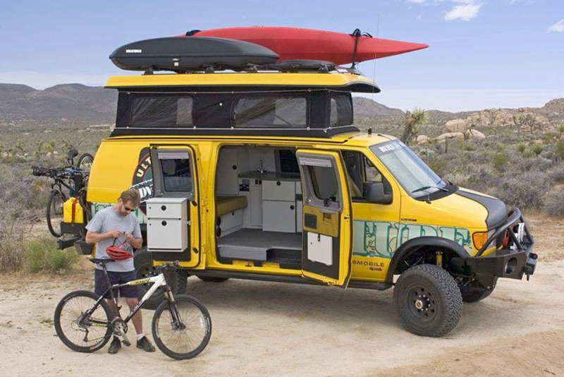 Mercedes Sprinter 4x4 Camper салон
