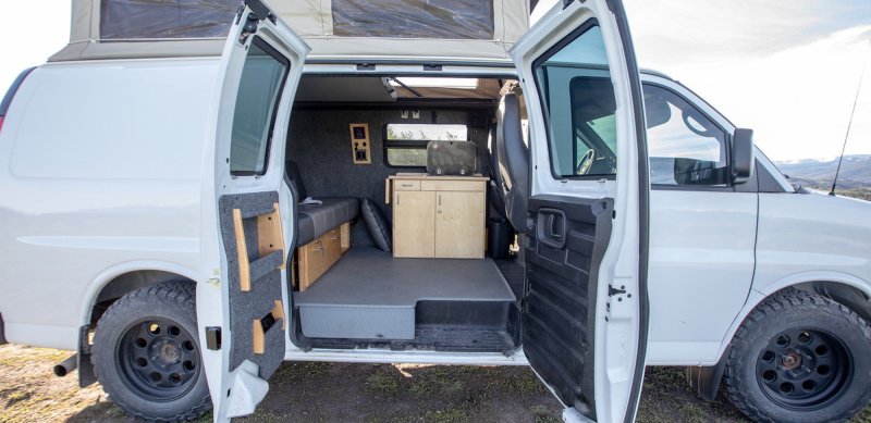 Mercedes Sprinter Camper van Interior