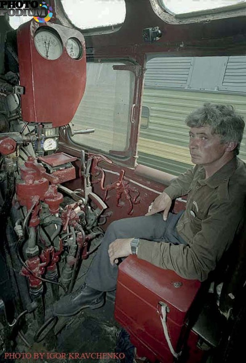 Будка паровоза п36
