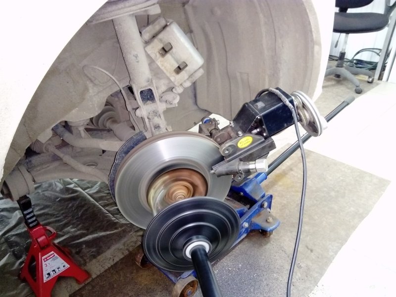 Ab-120 Rotor проточка дисков