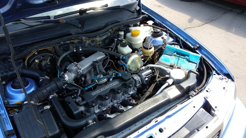 Daewoo Nexia под капотом