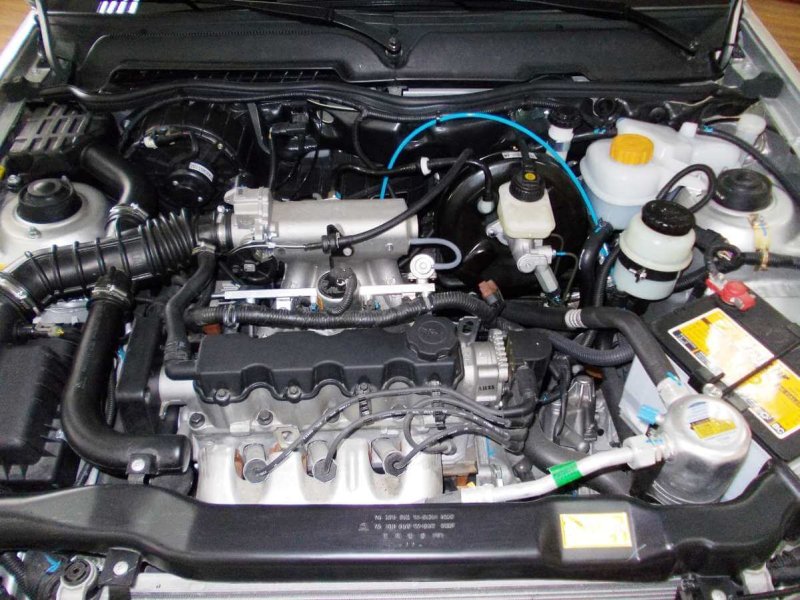Daewoo Nexia двигатель 1.6