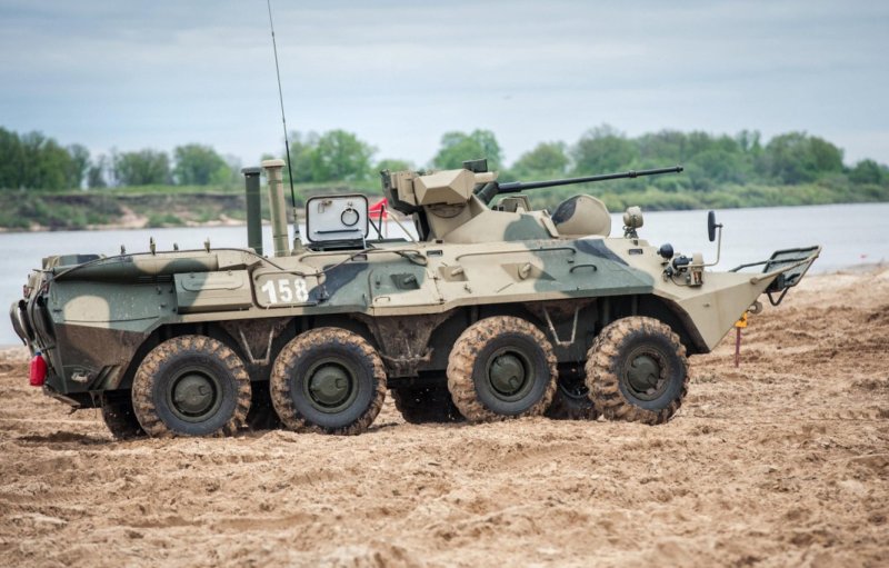 БТР-82а морской пехоты