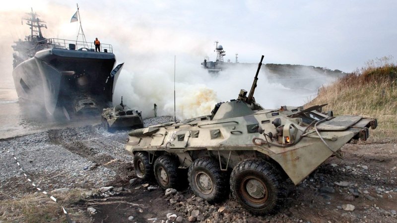 БТР-60пб морской пехоты