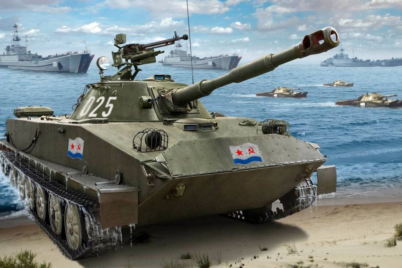 БТР 60 морская пехота