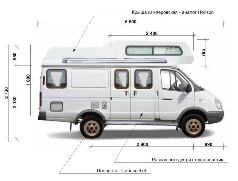 Mercedes Sprinter Camper van