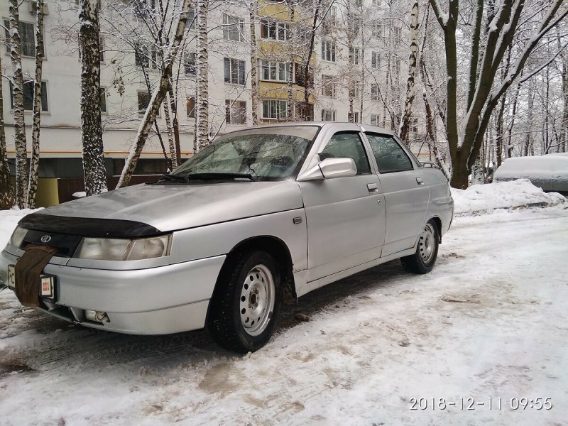 ВАЗ 2110 черная матовая