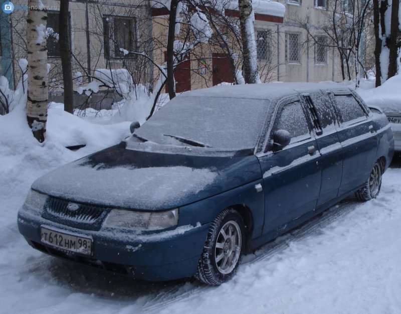 ВАЗ 2110 С номерами а098те13