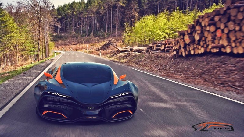 Суперкар Lada Raven 2021