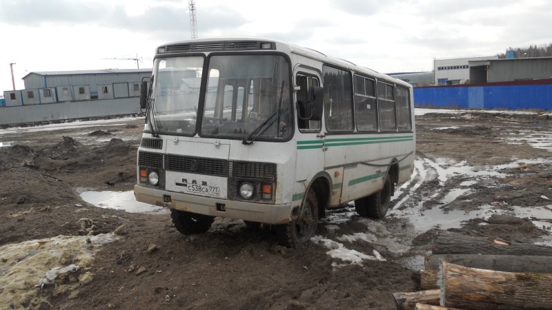 ПАЗ 3206 на бездорожье