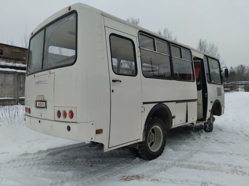 ПАЗ 32053 на бездорожье