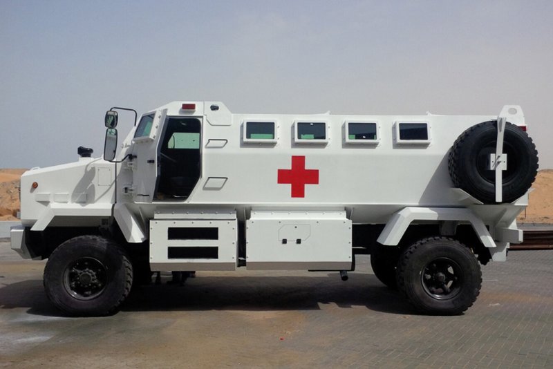 Austin k2 Ambulance вид сбоку