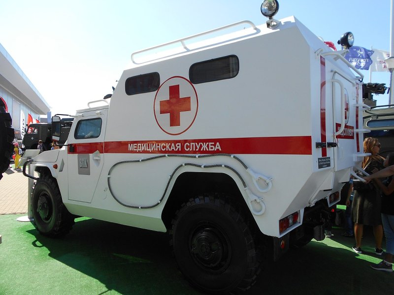 Санитарный автомобиль комплектация