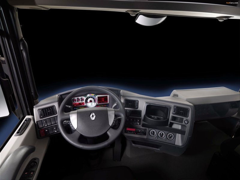 Renault Magnum 2008 салон