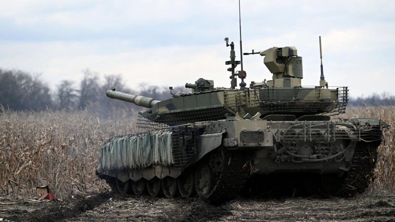 Внутри танка т 72
