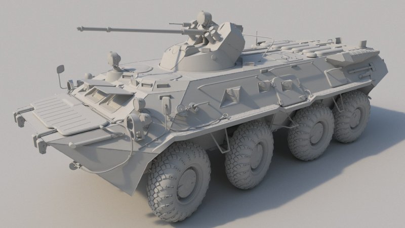 БТР-80 бронетранспортёр