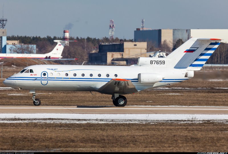 Як-40 Аэрофлот СССР-87501