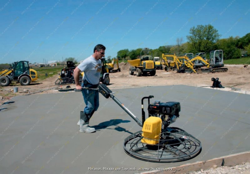 Машина затирочная однороторная Husqvarna (Wacker Neuson) CT 48-8a