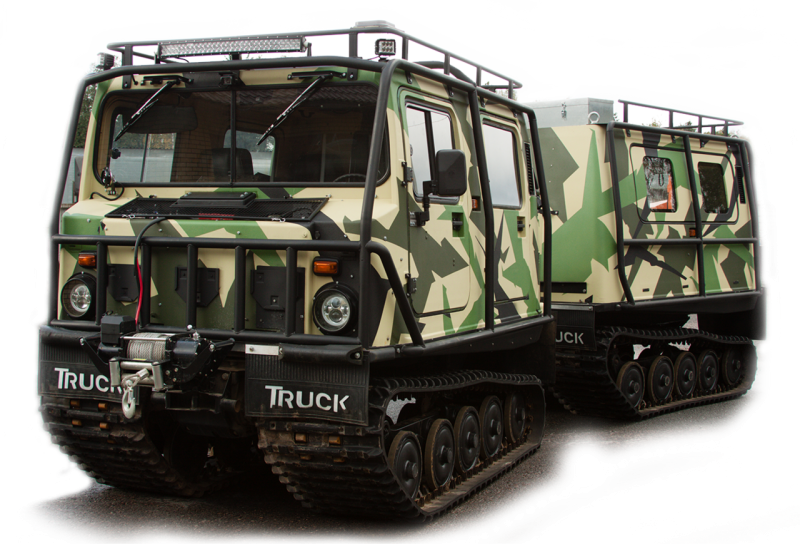 Вездеход Лось BV 206 трансмиссия