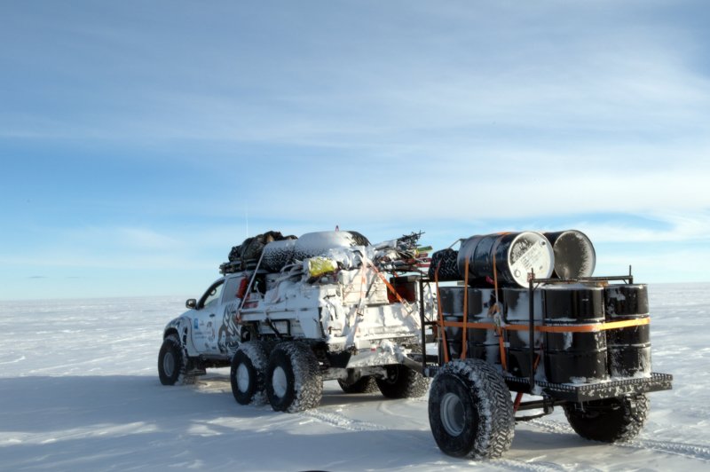 Arctic Trucks Toyota Hilux at44 South Pole Expedition 6x6