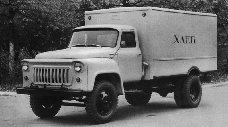 Хлебный фургон ГЗСА-3704 ГАЗ-52-01