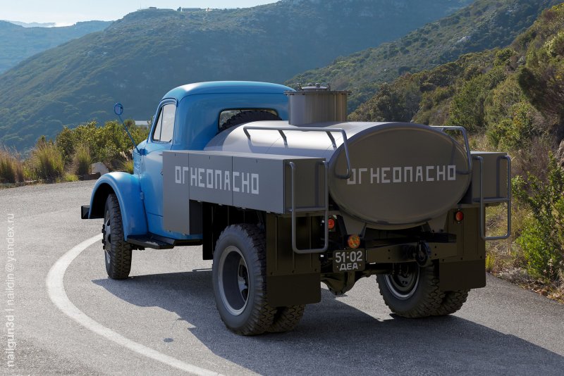 ГАЗ 51 цистерна