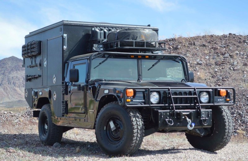 Hummer h1 пикап военный