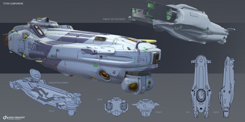 Субмарина Sci-Fi