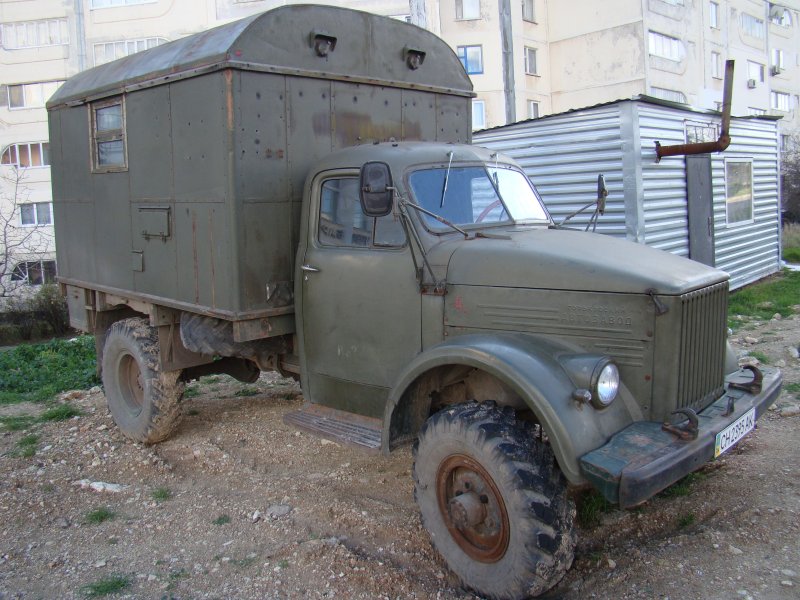 ГАЗ 63 будка