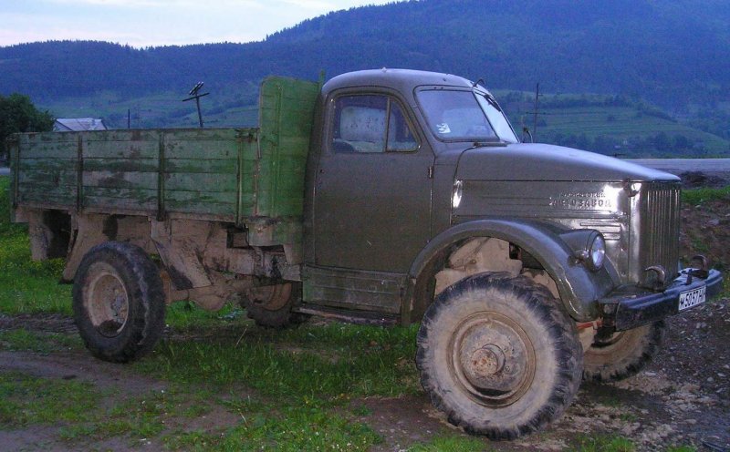 ГАЗ 63 С кабиной 53